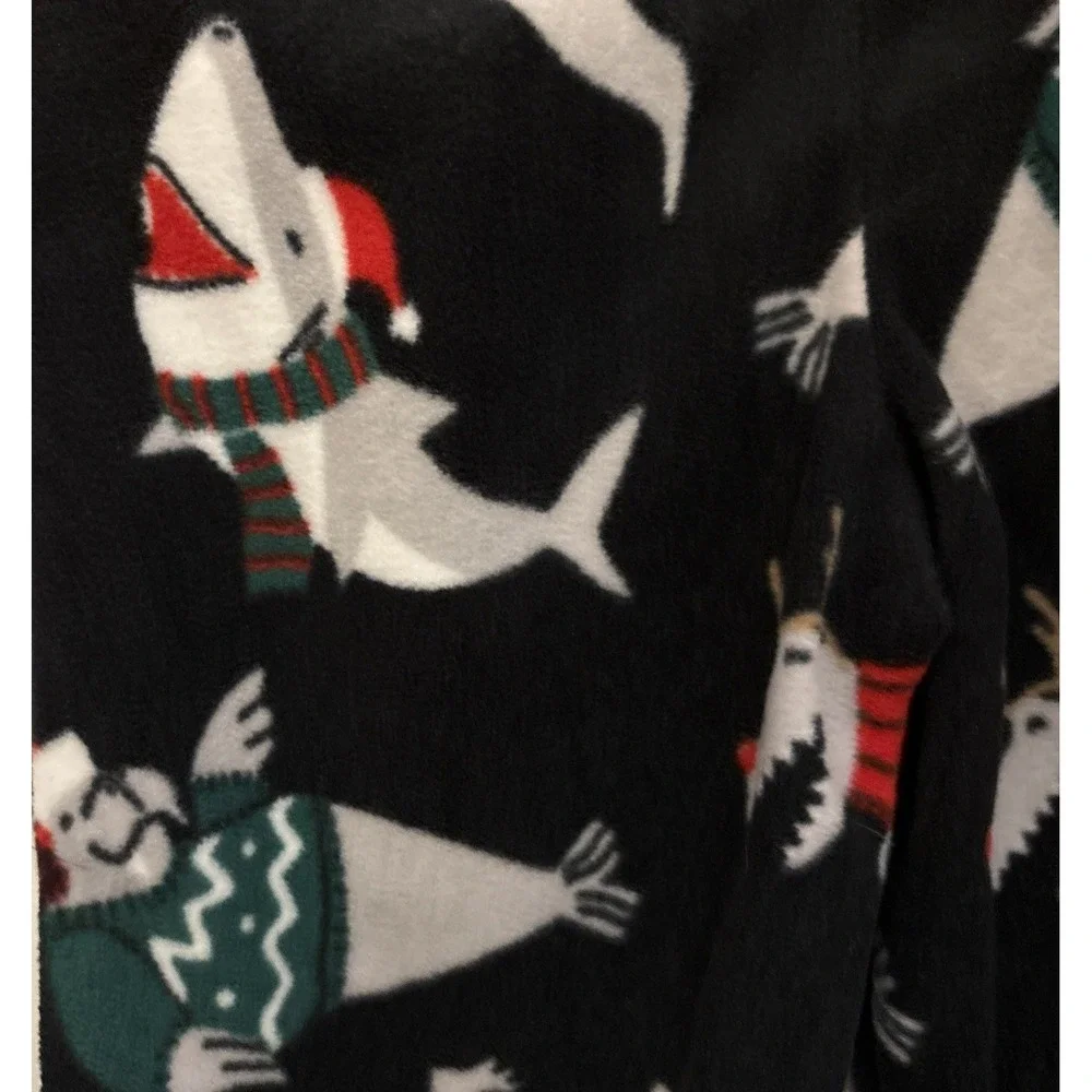 New Just One You Carter's Boys‎ Christmas Lounge Set. Dino, Walrus, Shark - 18M - Picture 3 of 4